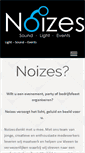 Mobile Screenshot of noizes.nl